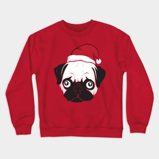 Holiday Pug Crewneck Sweatshirt